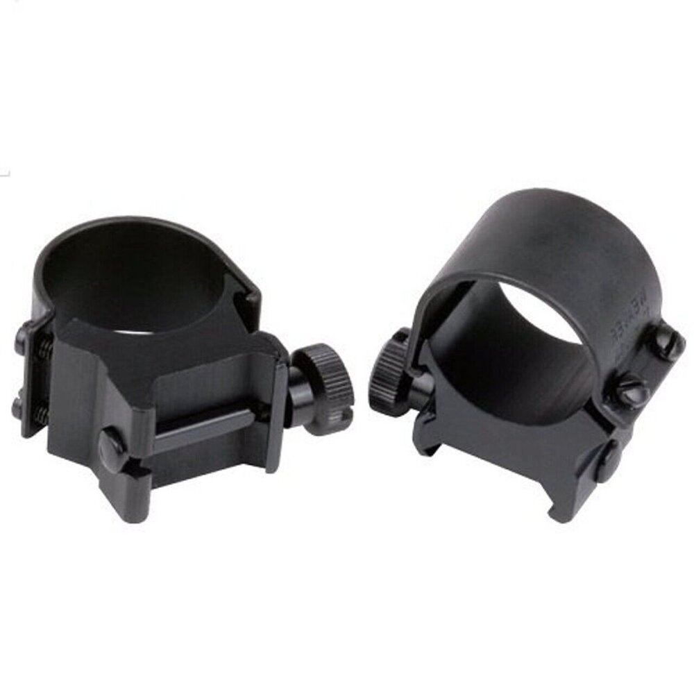 Weaver Top Mount 1" Medium Fits up to 40MM OBJ Lens 49071 Black